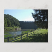 Sutton Dam op Elk River, Sutton, West Virgina Briefkaart (Voorkant)