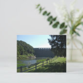 Sutton Dam op Elk River, Sutton, West Virgina Briefkaart (Staand voorkant)