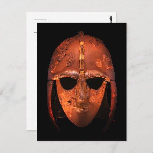 Sutton Hoo helmet Briefkaart (Voorkant / Achterkant)