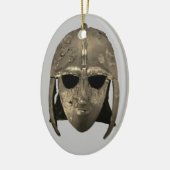 Sutton Hoo helmet Keramisch Ornament (Links)