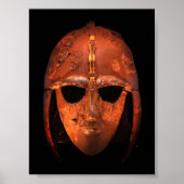 Sutton Hoo helmet Poster (Voorkant)