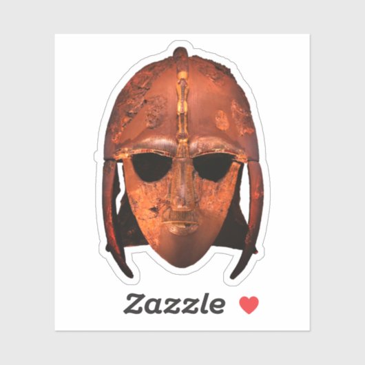 Sutton Hoo helmet Sticker (Vel)