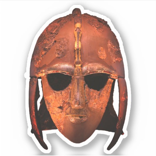 Sutton Hoo helmet Sticker (Voorkant)