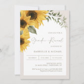 SUTTON Zonnebloem Geslacht onthullen Kaart (Voorkant)