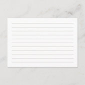 SUTTON Zonnebloem Recept Kaart  (Achterkant)