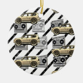 SUV HOLIDAY KERAMISCH ORNAMENT (Voorkant)