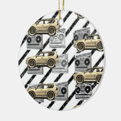SUV HOLIDAY KERAMISCH ORNAMENT (Links)