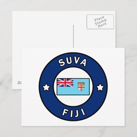 Suva Fiji Briefkaart (Voorkant / Achterkant)