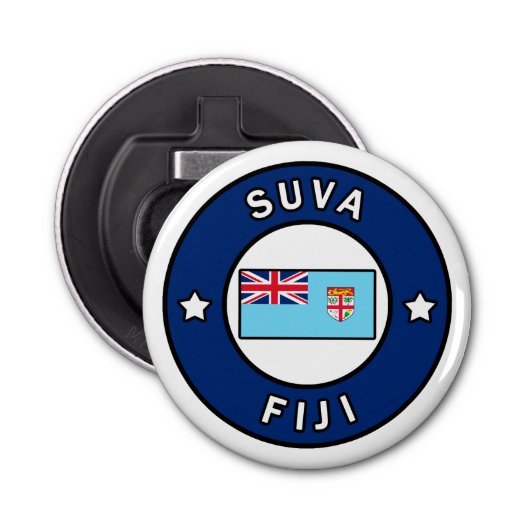 Suva Fiji Button Flesopener (Voorkant)