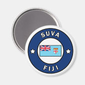 Suva Fiji Magneet (Voorkant / Achterkant)