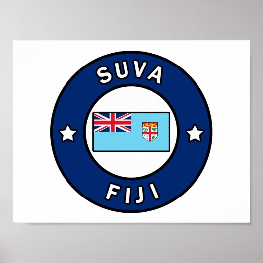 Suva Fiji Poster (Voorkant)