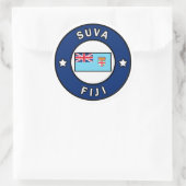 Suva Fiji Ronde Sticker (Tas)