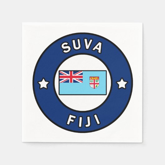 Suva Fiji Servet (Voorkant)