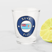 Suva Fiji Shot Glas (Voorkant)