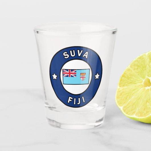 Suva Fiji Shot Glas (Voorkant)