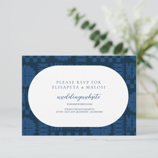 Suva RSVP Kaartje (Staand voorkant)