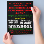 SUVANA REGISTREERT CADEAUS: Hoe beter laat dan... Flyer (Hand)