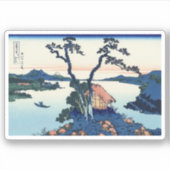 Suwa-meer in de provincie Shinano Sticker (Voorkant)