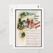 Suwannee River Black Americana  Briefkaart (Voorkant / Achterkant)