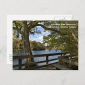 Suwannee River Boardwalk Briefkaart (Voorkant / Achterkant)