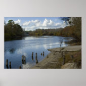 Suwannee River, oude Wannee Boat Ramp Print (Voorkant)