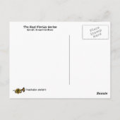 Suwannee River slough Briefkaart (Achterkant)