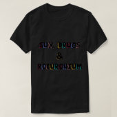 Sux Drugs en Rocuronium Anesthesia Sticker T-shirt (Design voorkant)