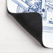 Suz GSXR750 2000-03 Muismat (Hoek)