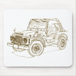 Suz Jimny SJ10 Muismat