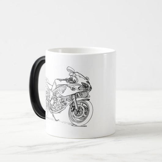 suz SV650S 1998-02 gen1 Magische Mok (Voorkant links)