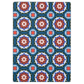 Suzani patroon met blote versiering klembord (Achterkant)