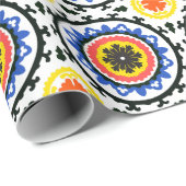 Suzani Pattern Cadeaupapier (Rol Hoek)