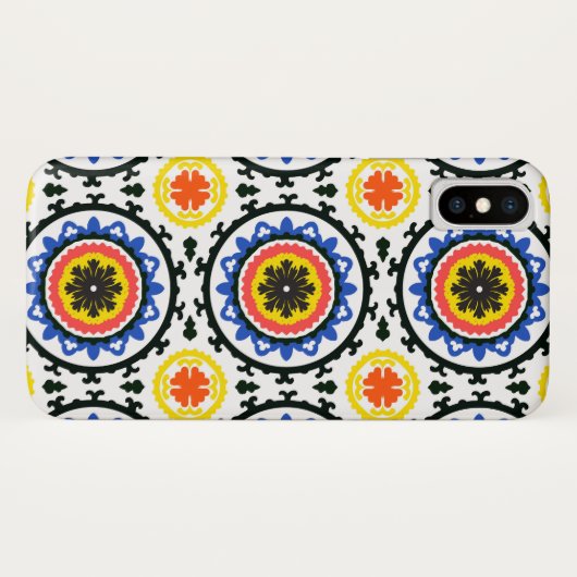 Suzani Pattern Case-Mate iPhone Case (Achterkant (horizontaal))