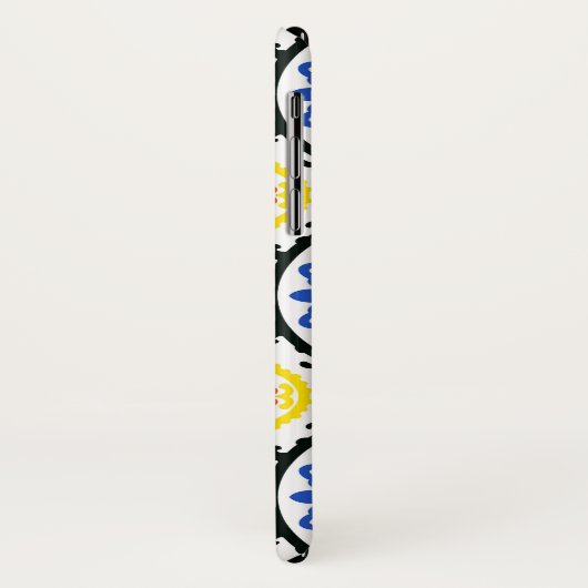 Suzani Pattern Case-Mate iPhone Case (Achterkant/links)