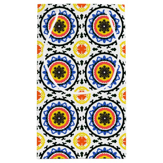 Suzani Pattern Klein Cadeauzakje (Achterkant)