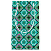 Suzani Pattern met Uzbek and Kazakse Motifs Klein Cadeauzakje (Voorkant)