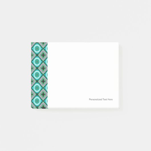 Suzani Pattern met Uzbek and Kazakse Motifs Post-it® Notes (Voorkant)