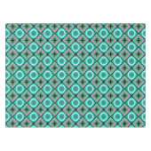 Suzani Pattern met Uzbek and Kazakse Motifs Tafelkleed (Voorkant (Horizontaal))