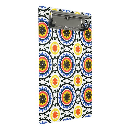 Suzani Pattern Mini Klembord (Schuin)