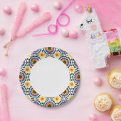 Suzani Pattern Papieren Bordje (Feest)