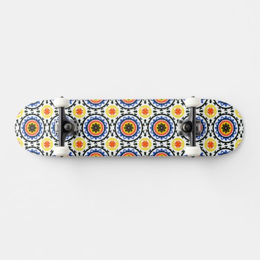 Suzani Pattern Skateboard (Horizontaal)