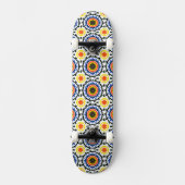 Suzani Pattern Skateboard (Voorkant)