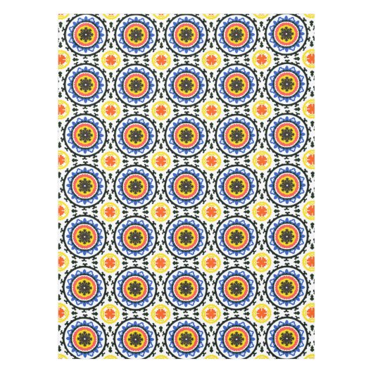 Suzani Pattern Tafelkleed (Voorkant)