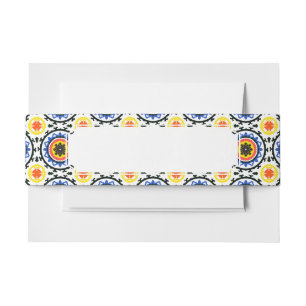 Suzani Pattern Uitnodigingen Wikkel