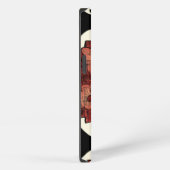 Suzani Style Decorative Floral Pattern iPhone Hoesje (Rechterkant)