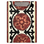 Suzani Style Decorative Floral Pattern Klembord (Voorkant)