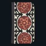 Suzani Style Decorative Floral Pattern Galaxy S4 Portemonnee Hoesje<br><div class="desc">Dit decoratieve bloemontwerp van Chariklia Zarris is gemaakt om smakelijke smakelaarskunst na te bootsen. Deze stamtextielproducten komen uit Centraal-Azië en volgen hun voorouders terug tot de 15e eeuw. Een stukje geschiedenis door dit patroon te kopen!</div>