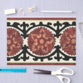 Suzani Style Decorative Floral Pattern Tissuepapier (Craft)