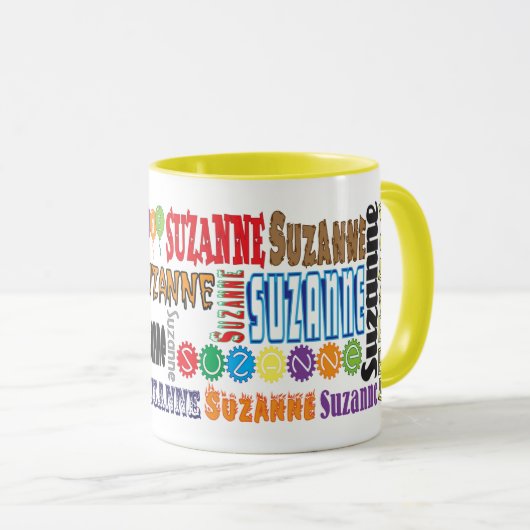 Suzanne Coffee Mok (Voorkant rechts)