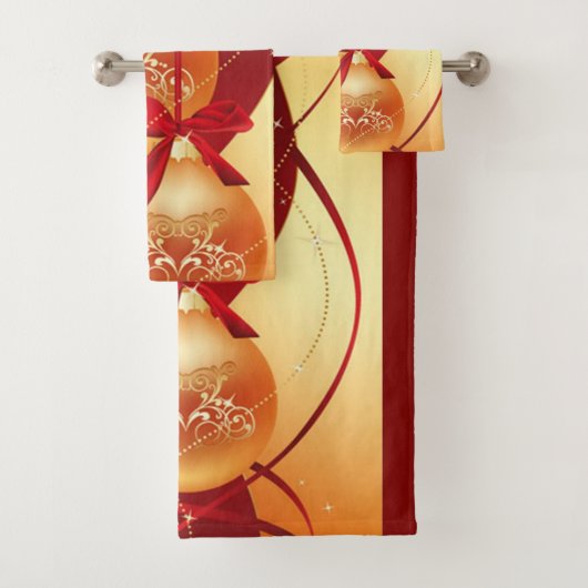 SUZANNE ELIZABETH CHRISTMAS COLLECTIE BAD HANDDOEK (Insitu)